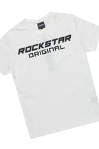 Boys Connor White/Grey T-Shirt Flare Sweat Pant Set