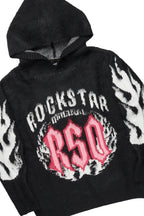 Karon Black/Pink Hoodie & Jean Set