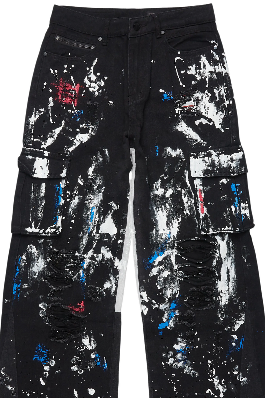 Dallin Black Painter Baggy Cargo Jean
