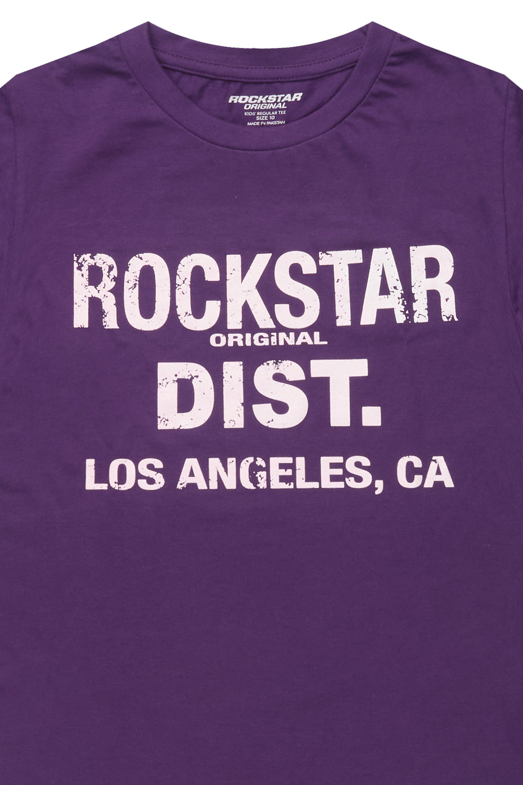 Boys Koen Purple/White Graphic T-Shirt