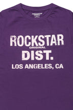 Boys Koen Purple/White Graphic T-Shirt