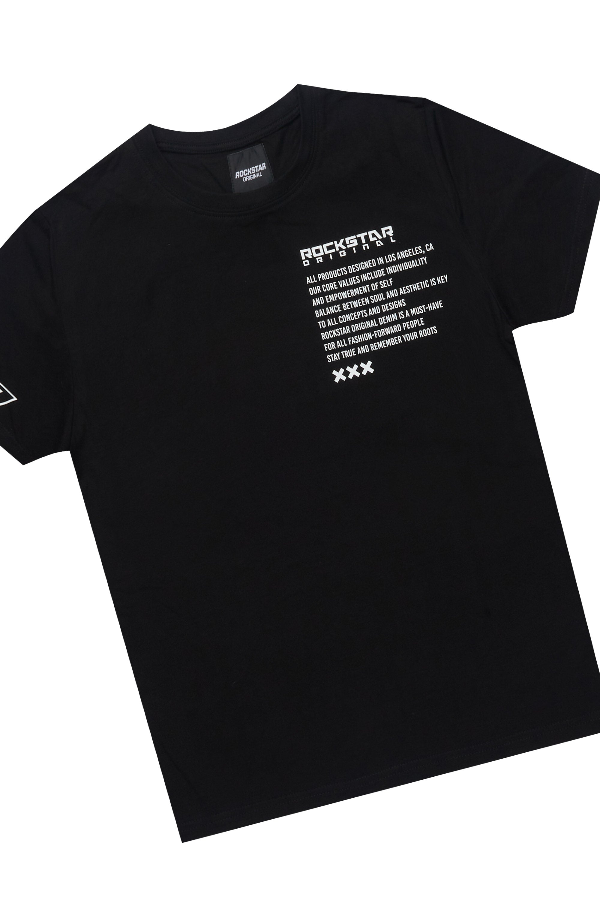 Boys Jash Black Short Set