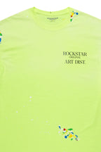 Palmer Neon Yellow Graphic T-Shirt