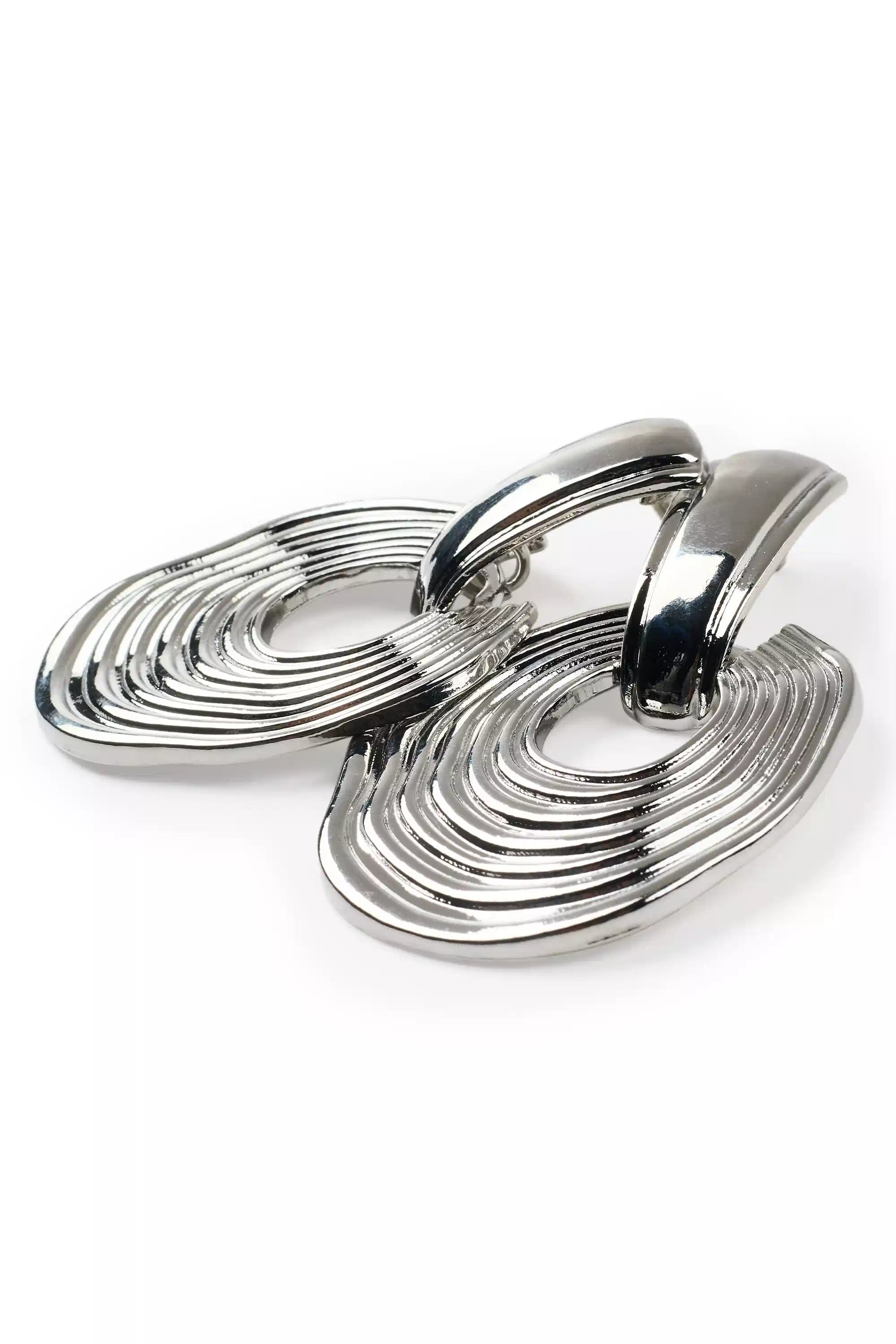 Raykisha Silver Drop Earrings