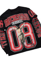 Fields Black/Red Double Layer T-Shirt/Baggy Pant Set