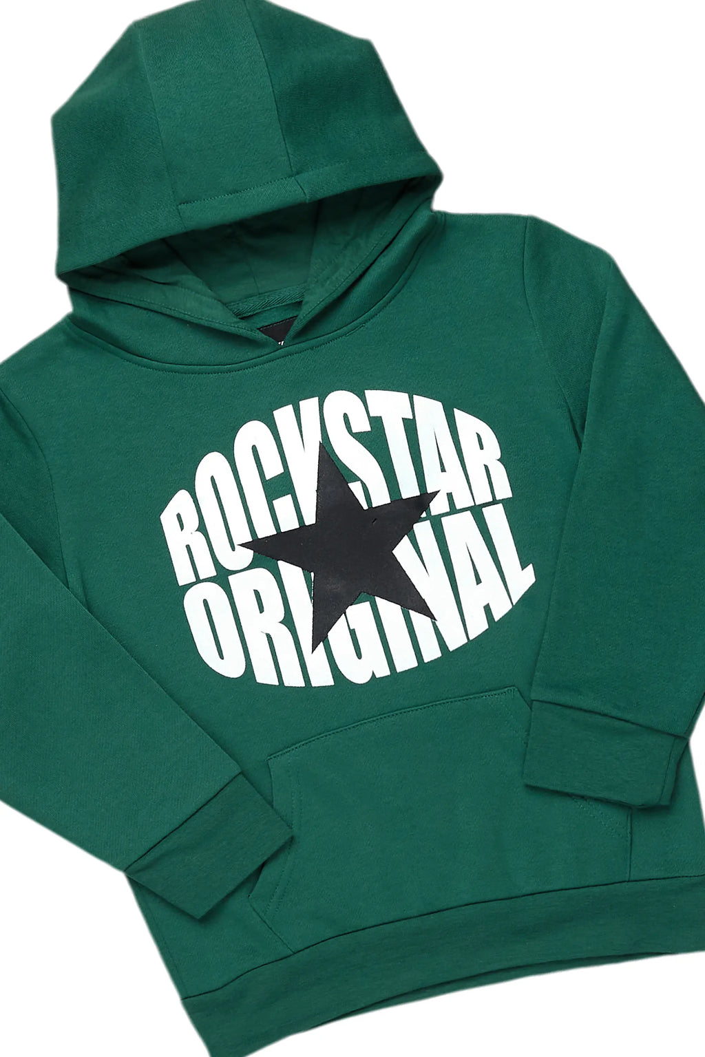 Girls Sargie Green Stacked Pant Set