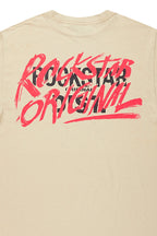 Matil Beige Graphic T-Shirt