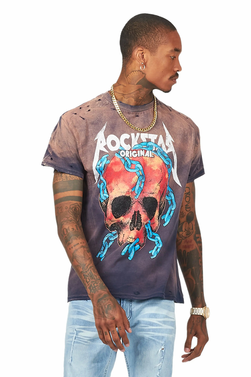 Clester Dirty Wash Graphic T-Shirt