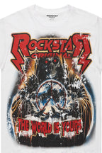 Lucian White Graphic T-Shirt