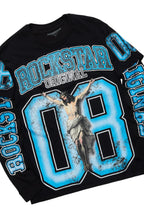 Fields Black/Royal Double Layer T-Shirt/Baggy Pant Set