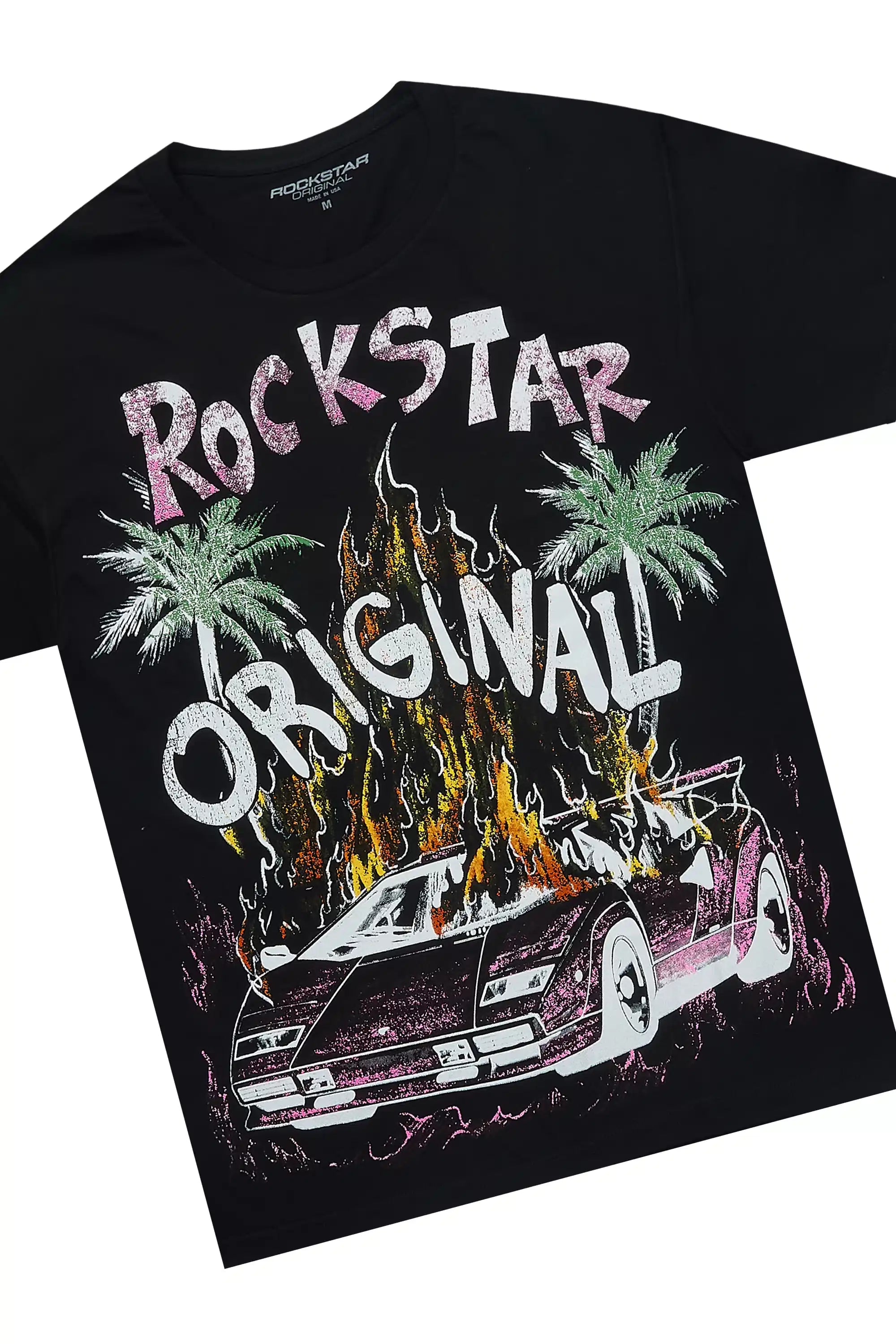 Moniqa Black Tee & Phoebe Black Jean Set