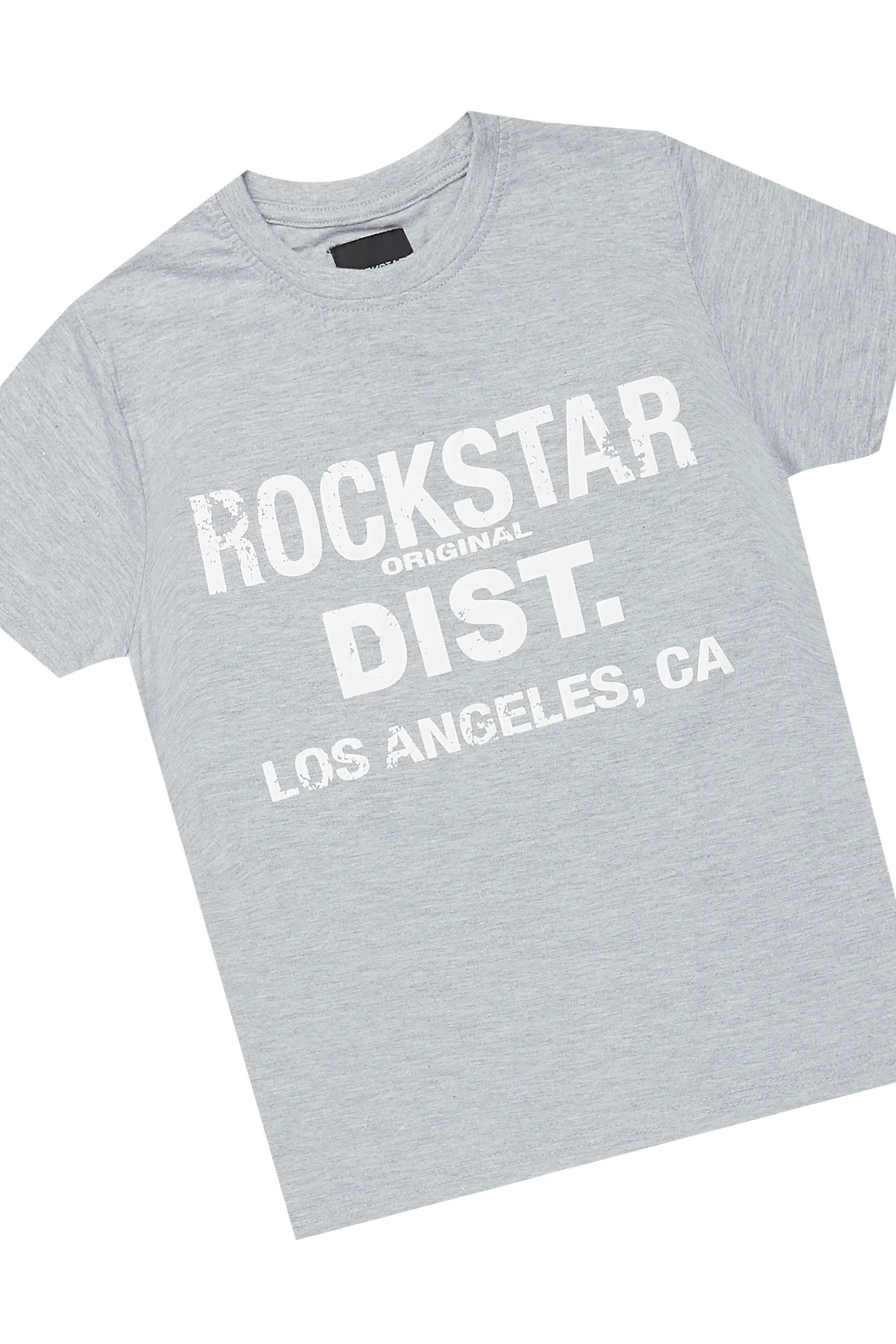 Boys Koen Digital Camo T-Shirt/Stacked Flare Jean Set