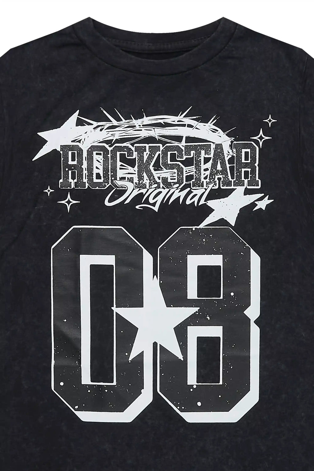 Boys Allstar Vintage Black Graphic T-Shirt