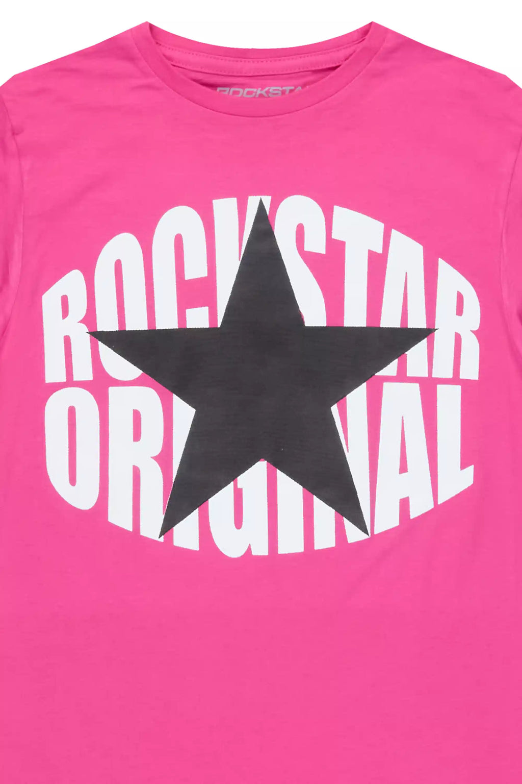 Girls Mia 2.0 Fuchsia/Black Graphic T-Shirt