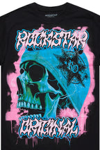 Omari Black Graphic T-Shirt