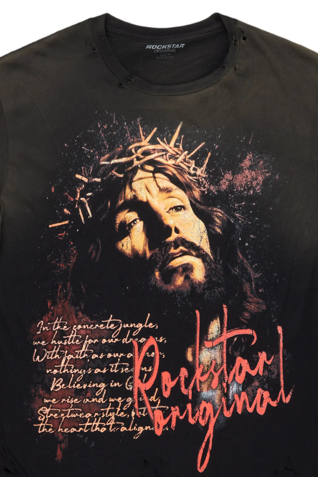 Egas Black Graphic Oversized T-Shirt