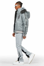 Chin Reflective Puffer Jacket
