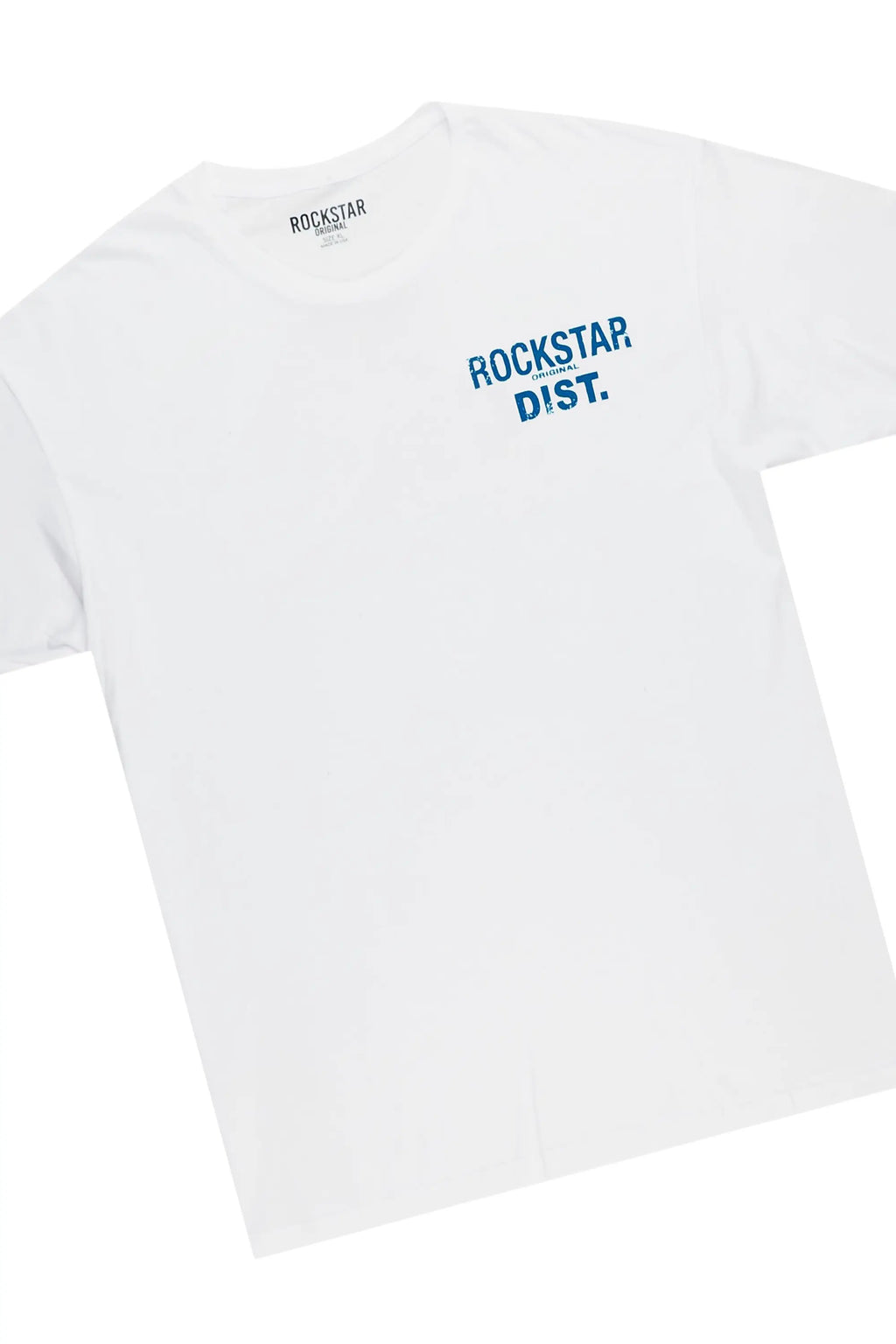 Lake White/Navy T-Shirt & Bossko Stacked Flare Jean Bundle