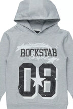 Boys Allstar Grey/Black Graphic Hoodie
