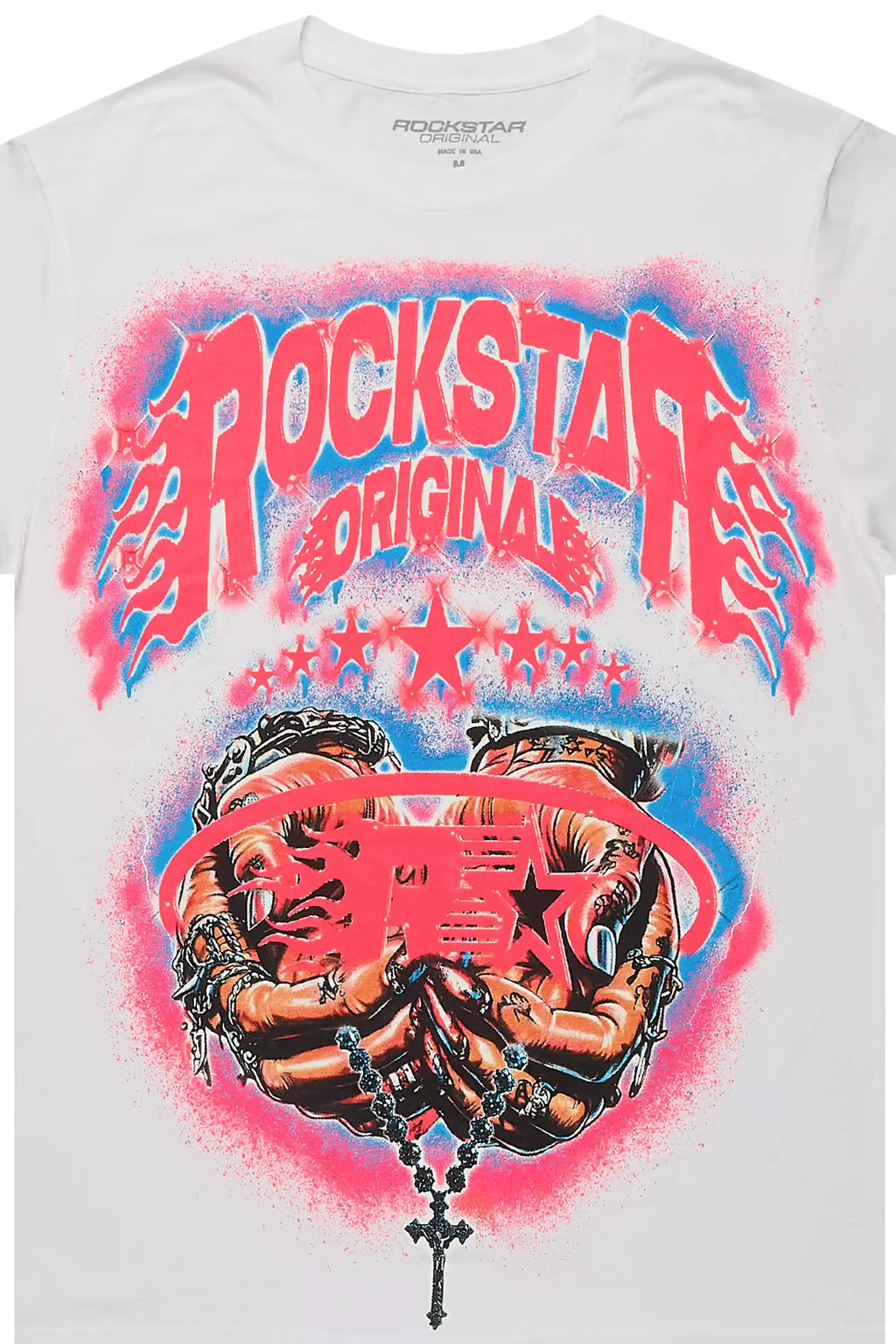 Cairo White Graphic T-Shirt