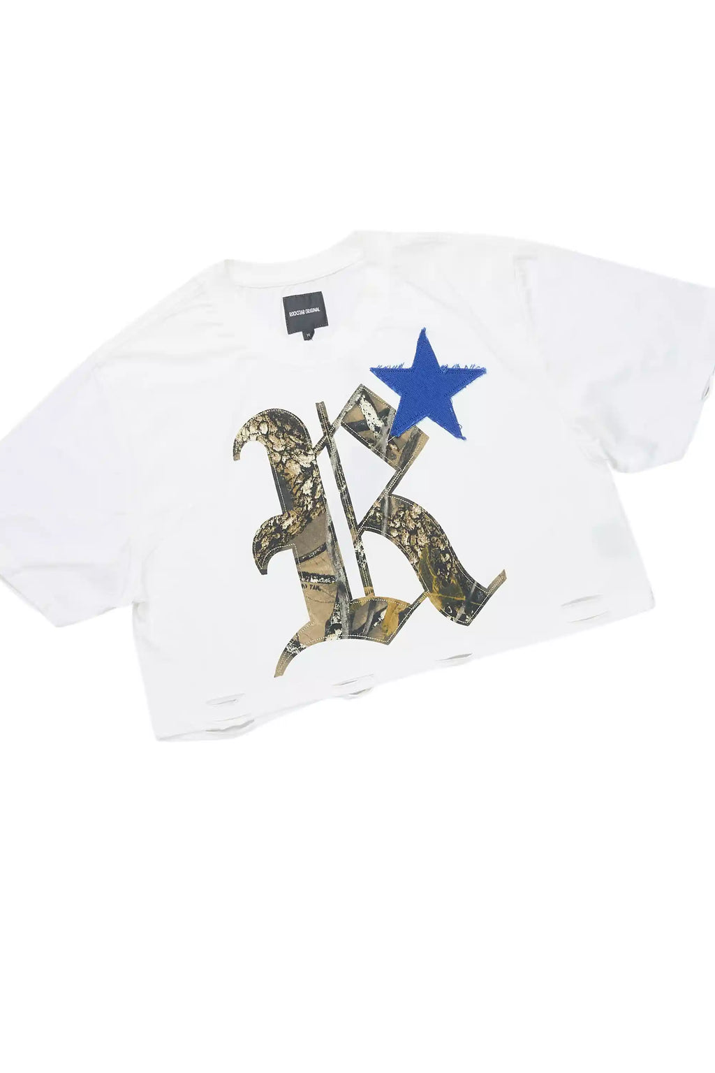 Delgera White/Royal Blue T-Shirt Trackset