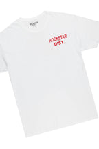 Lake White/Red T-Shirt/Stacked Flare Cargo Jean Bundle