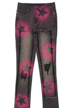 Ashanta Black Wash Super Stacked Jean