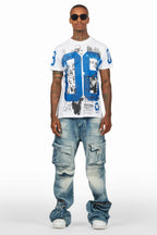 Velo Blue Baggy Fit Jean