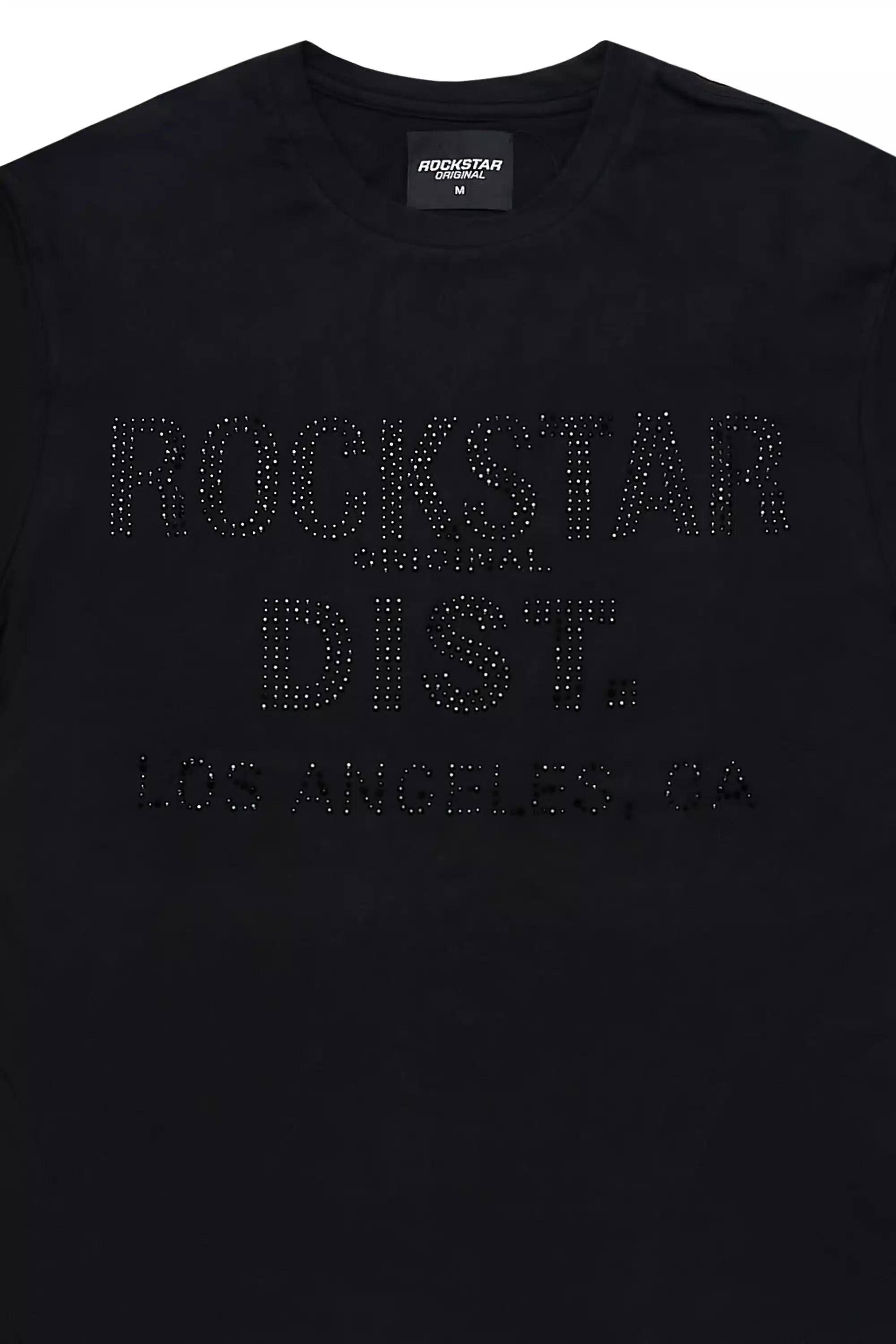 Lake Black Rhinestone T-Shirt