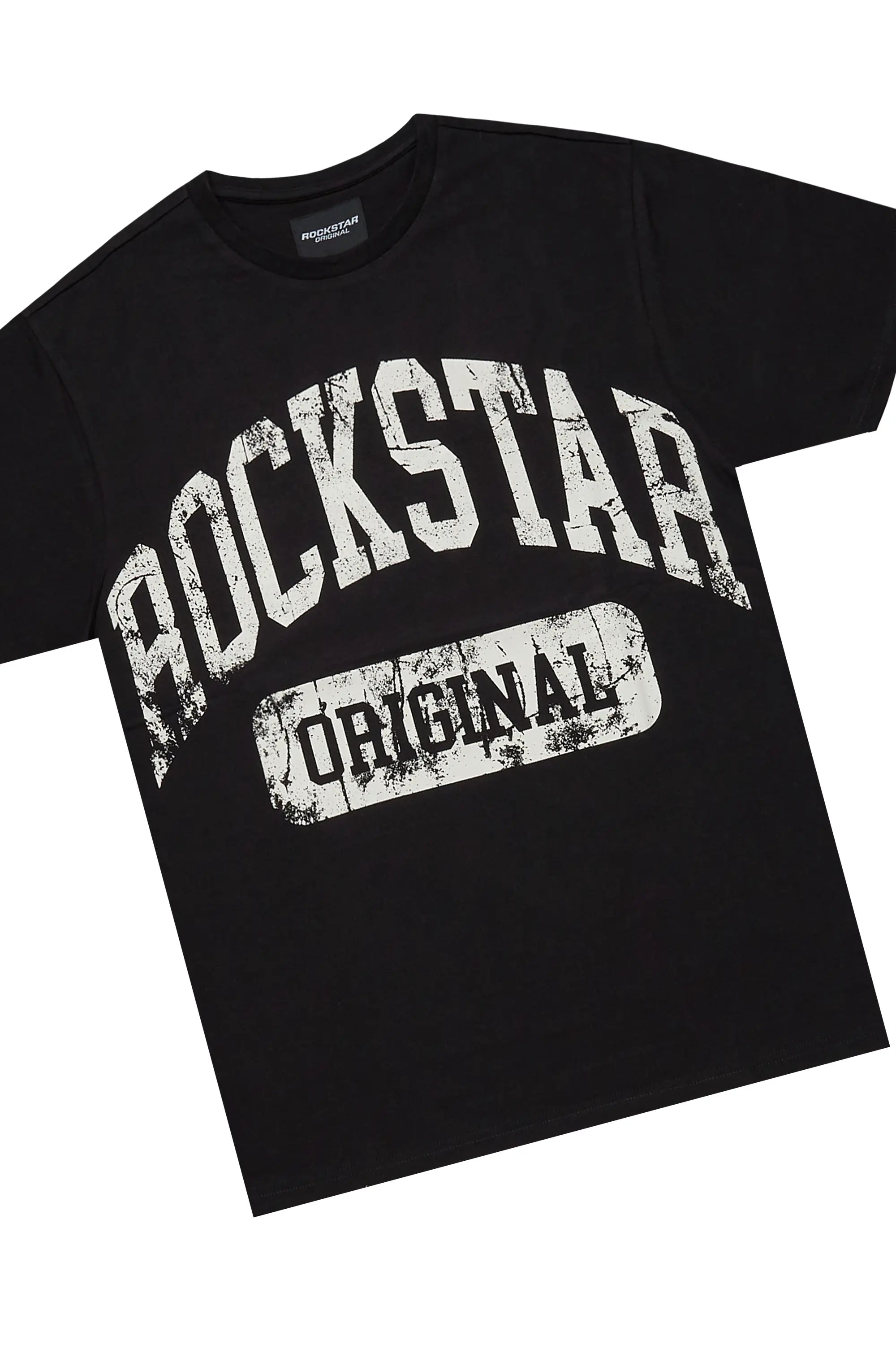 Members Black T-Shirt/Short Set