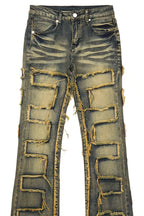 Boys Shake Tint Slim Stacked Flare Jean