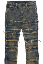 Horado Tint Wash Stacked Flare Jean