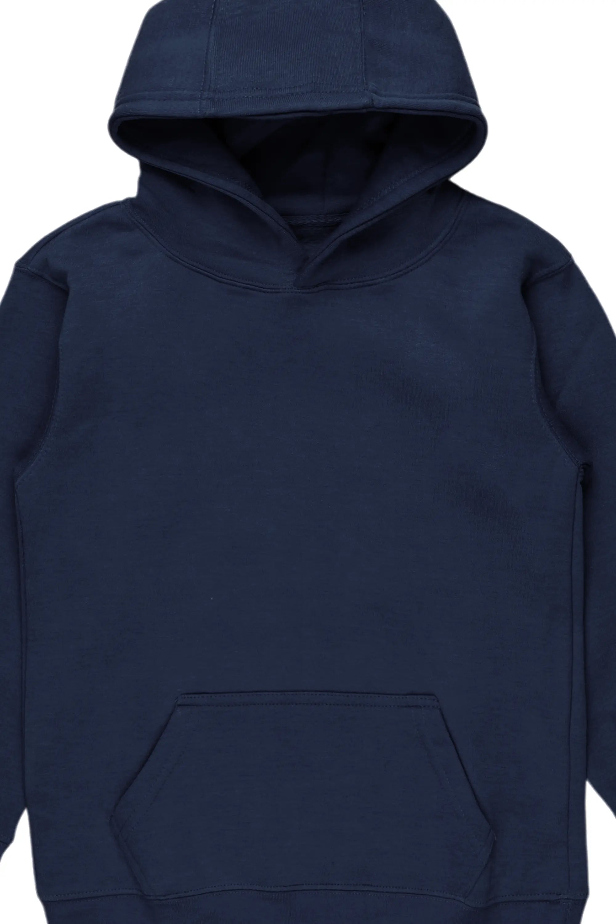 Boys Navy Basic Hoodie