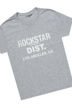 Boys Kyaire Grey/Tree Camo T-Shirt/Stacked Flare Jean Set