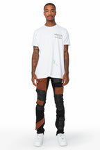 Demarcus Black Patch Jean