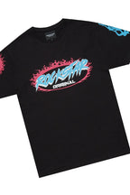 Boys Draven Black T-Shirt Short Set