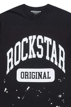 Yasmine Black Oversized T-Shirt