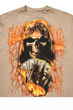 Rome Beige/Multi Oversized Graphic T-Shirt