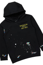 Boys Palmer Black/Yellow Hoodie/Stacked Flare Jean Set