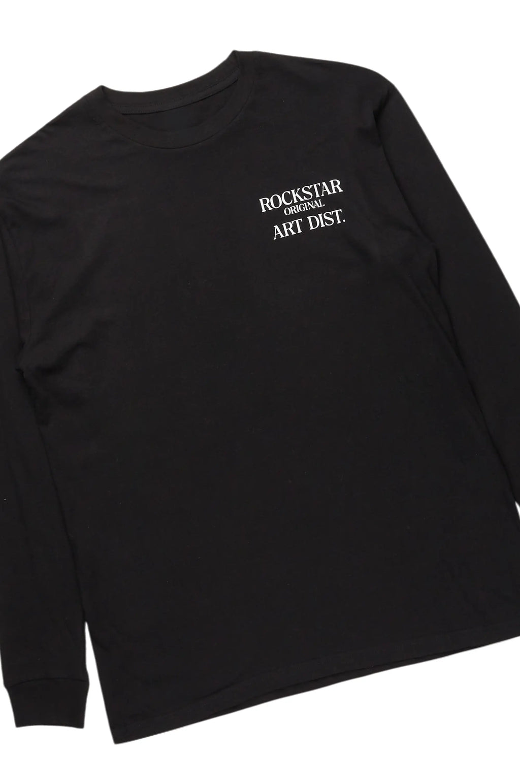 Briggs Black/Grey Long Sleeve T-Shirt/Baggy Pant Set