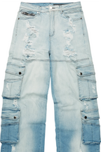 Keylor Light Blue Baggy Fit Jean