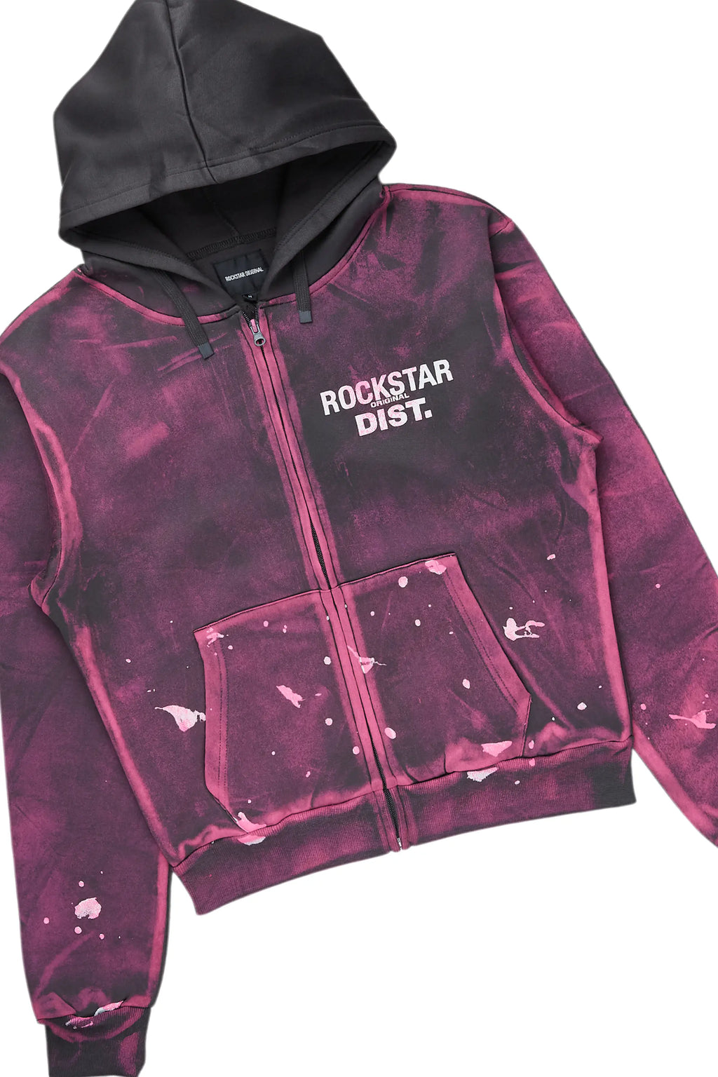 Martina Dark Grey Zip Up Super Stacked Trackset