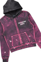 Martina Dark Grey Zip Up Super Stacked Trackset