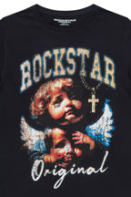 Boys Deiter Black Graphic T-Shirt