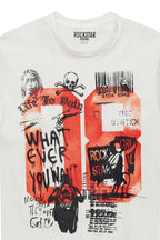 Boys Beau White Graphic T-Shirt