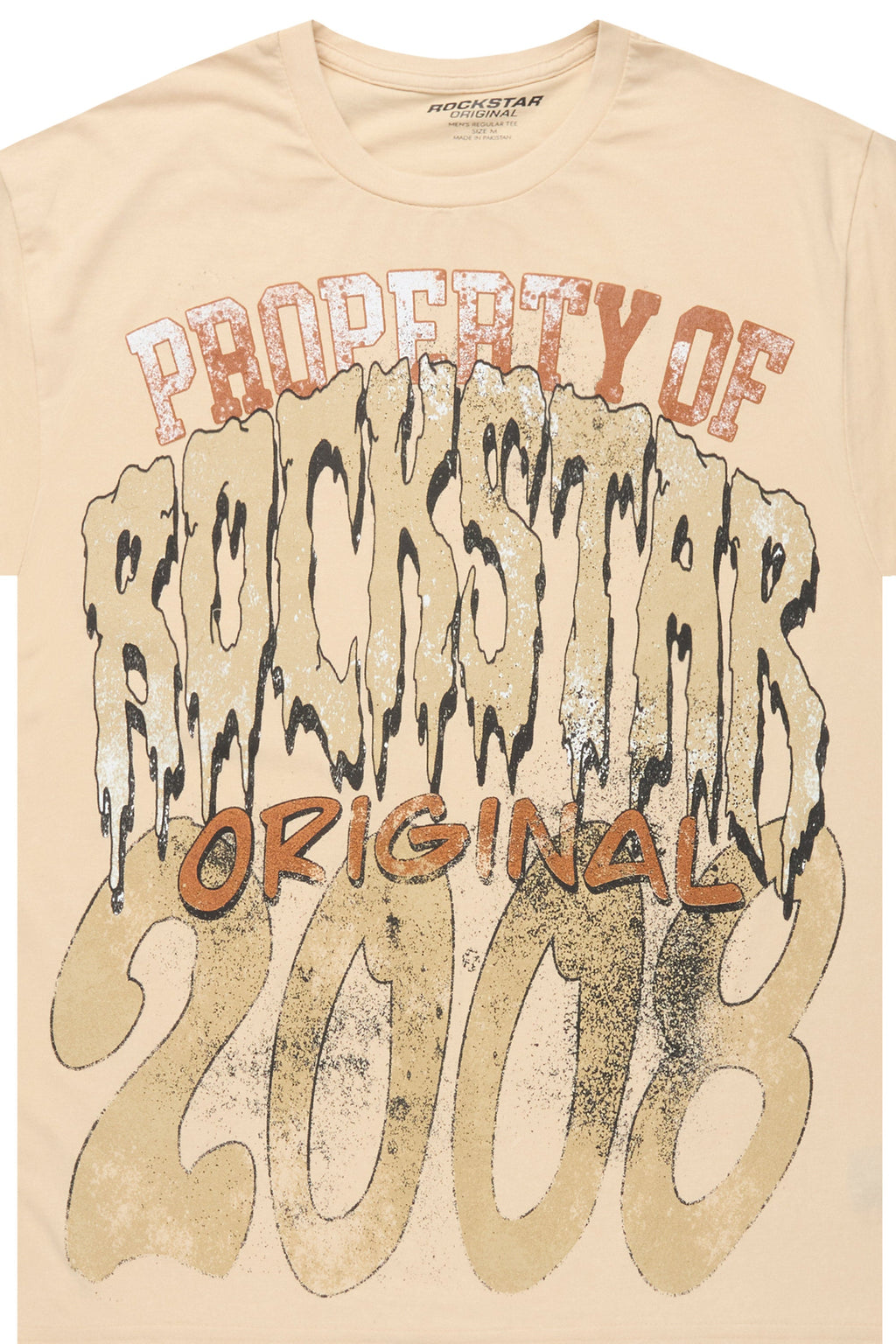 Cashena Beige Oversized T-Shirt