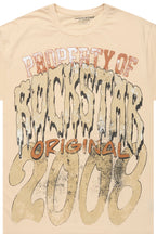 Cashena Beige Oversized T-Shirt