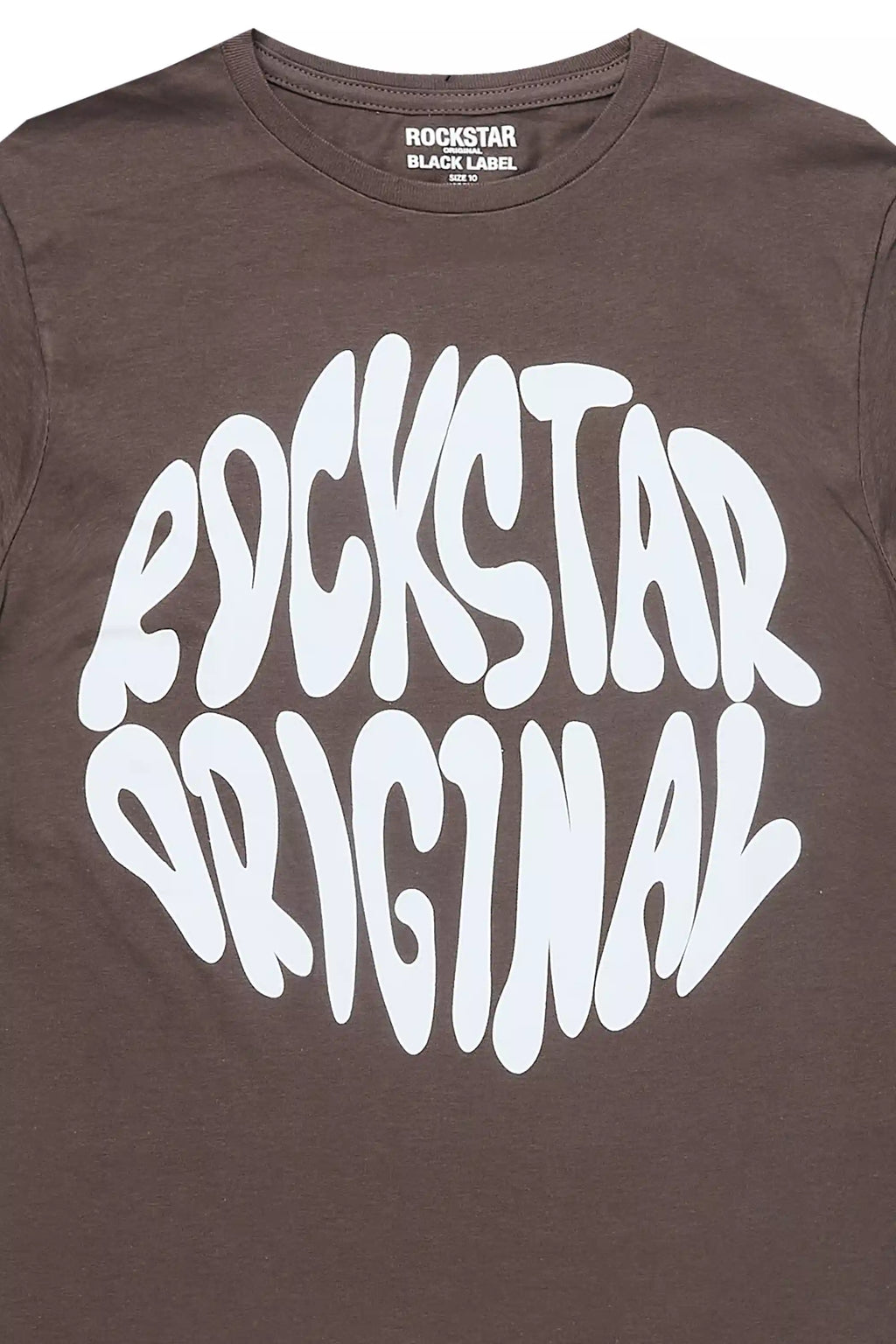 Boys Thierry Graphite/White Graphic T-Shirt