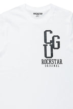 Boys Hanan White Graphic T-Shirt