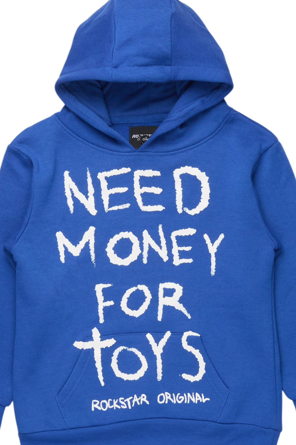 Boys M4 Toys Royal Blue/White Graphic Hoodie